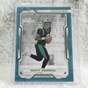 3/$25 Mint 2022 Panini Chronicles Matt Corral RC Clear Cut NFL Card PMR-3!!